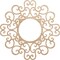 Ekena Millwork Reims Wood Fretwork Pierced Ceiling Medallion, Alder, 22"OD x 8 3/8"ID x 3/8"T CMWP22X22X0375REAL - alternate 1